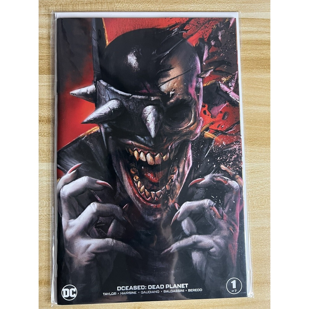 Dceased: Dead Planet #1 Ian MacDonald Virgin Variant COA number 225